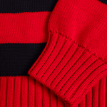 Patta Striped Flag Knitted Sweater