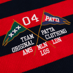 Patta Striped Flag Knitted Sweater