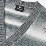 Patta Peace & Love Knitted Cardigan - Forged Iron