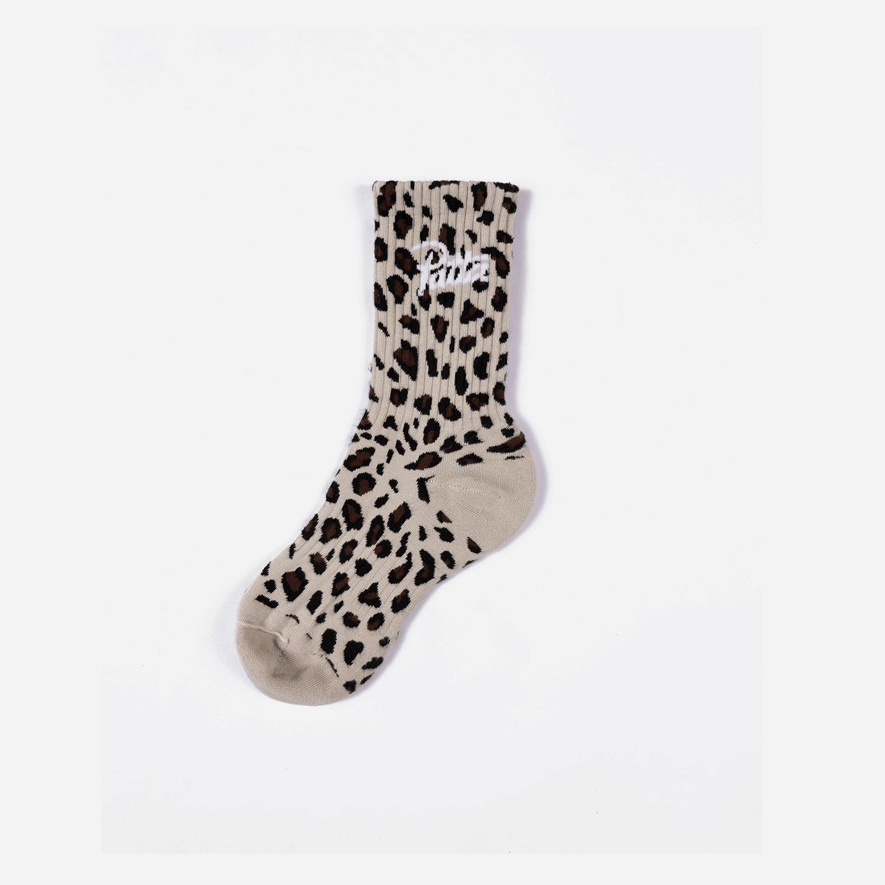 Patta Leopard Script Logo Sport Socks