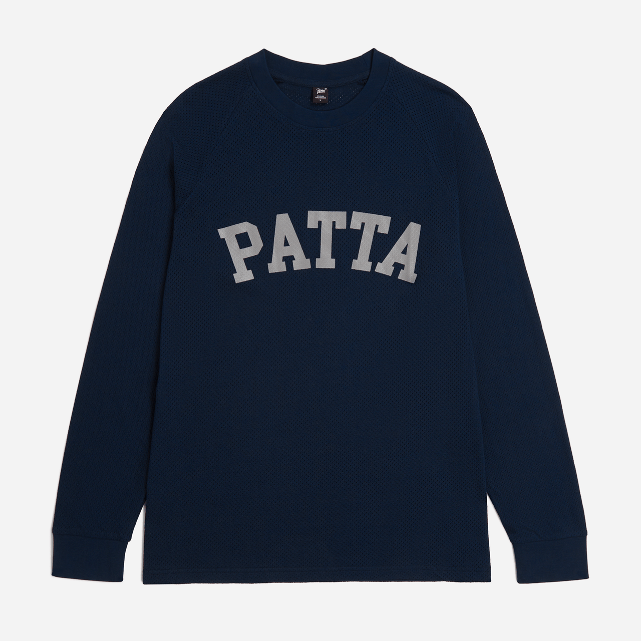 Patta Arc Logo Mesh Longsleeve Jersey - Black Iris