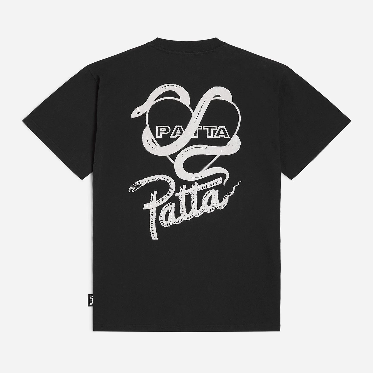 Patta Snake Heart T-Shirt - Moonless Night