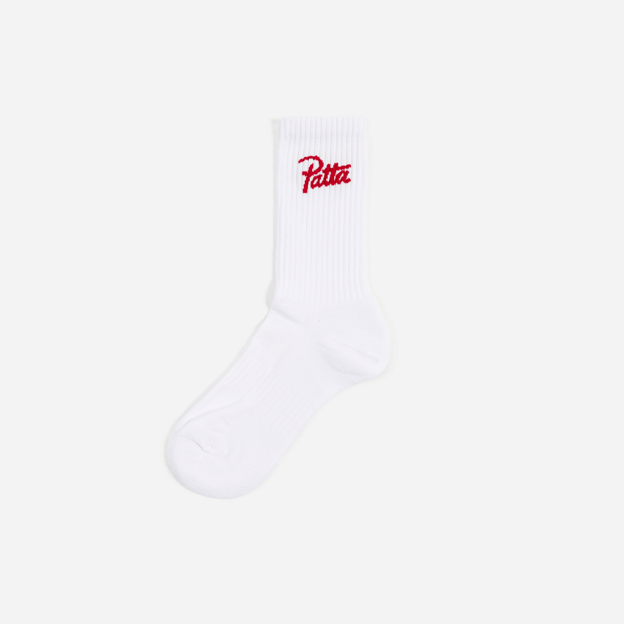 Patta Script Logo Sport Socks - White