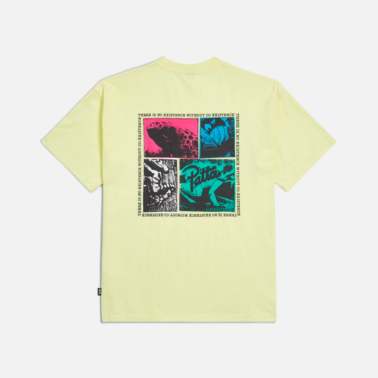 Patta Co-Existence T-Shirt - Wax Yellow