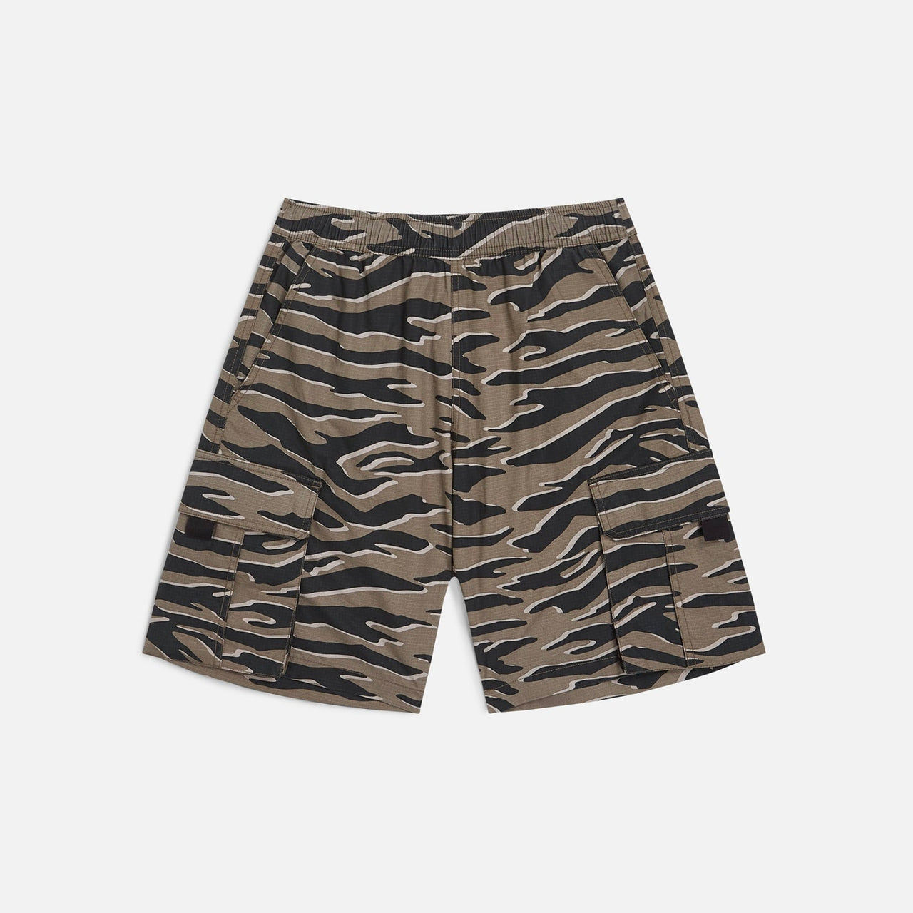 Patta Tiger Stripe Camo Cargo Ripstop Shorts - Multi