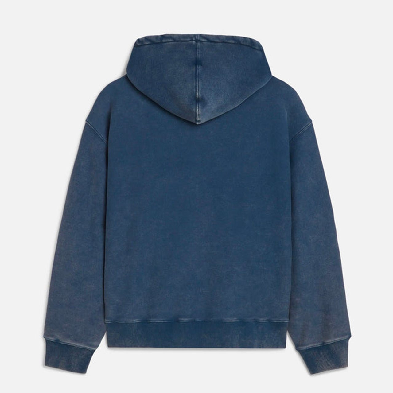 Patta Classic Acid Washed Hooded Sweater - Estate Blue