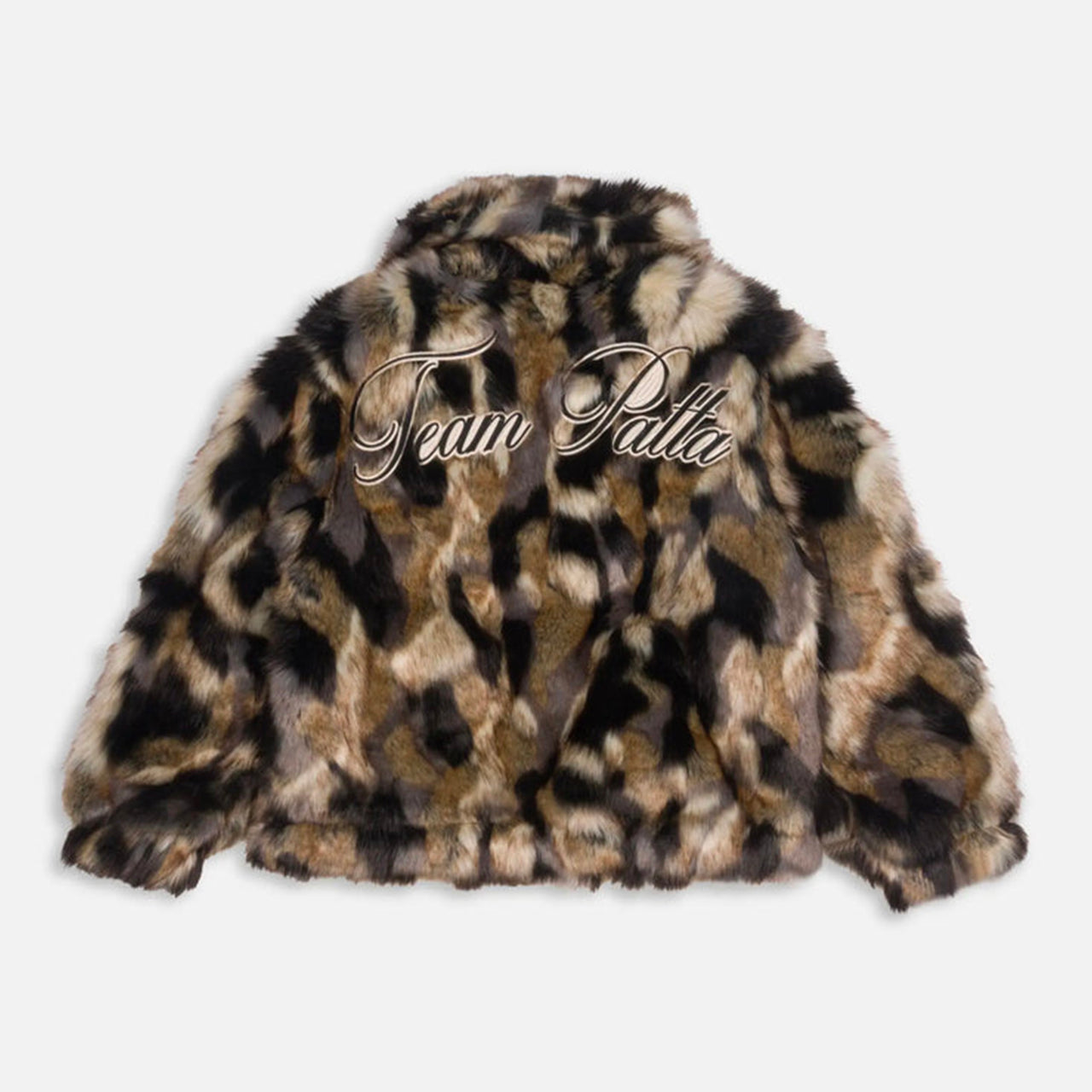 Patta Faux Fur Patchwork Jacket - Multi