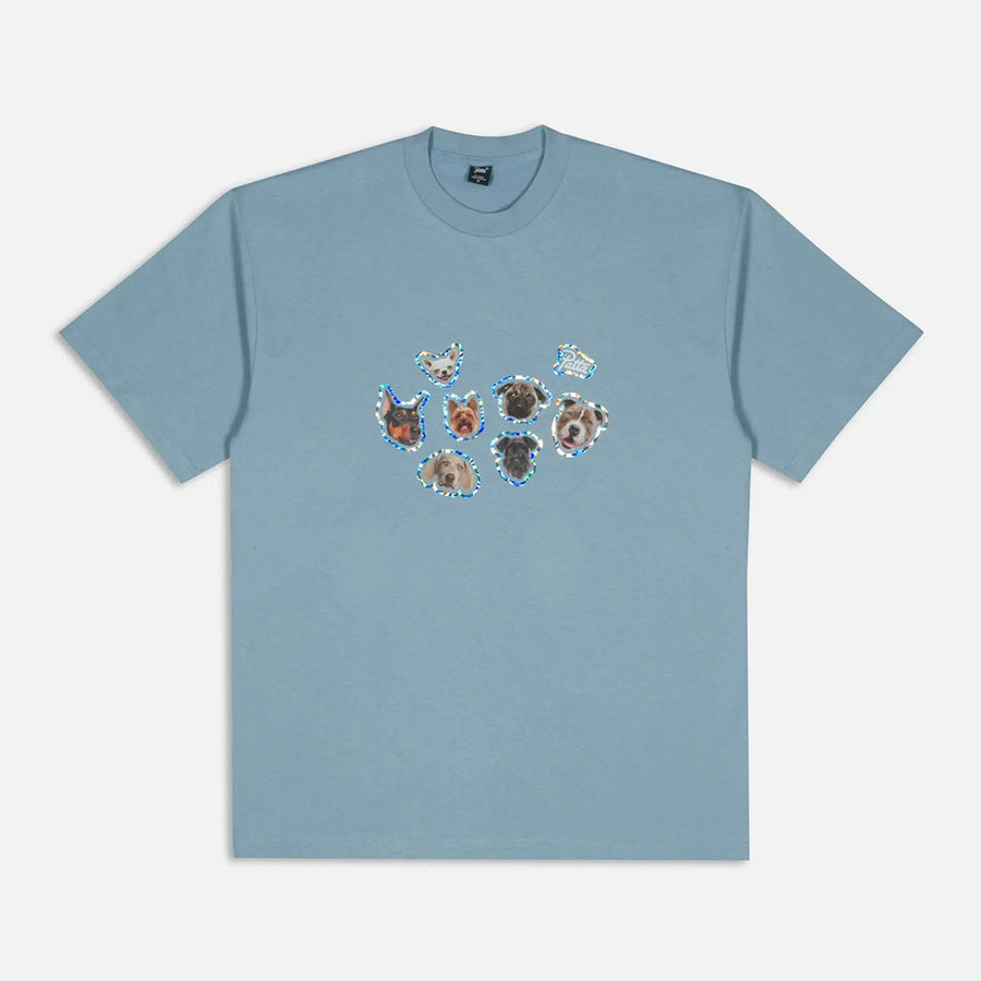 Patta Dogs T-Shirt - Dusty Blue