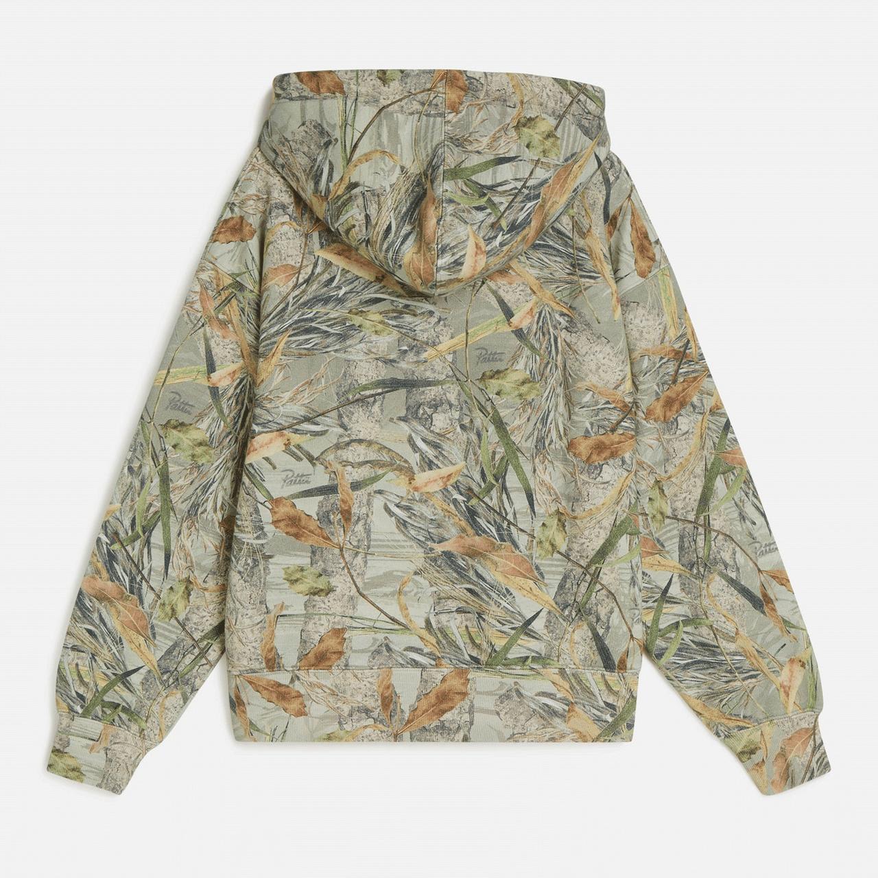 Patta Nature Print Boxy Hooded Sweater