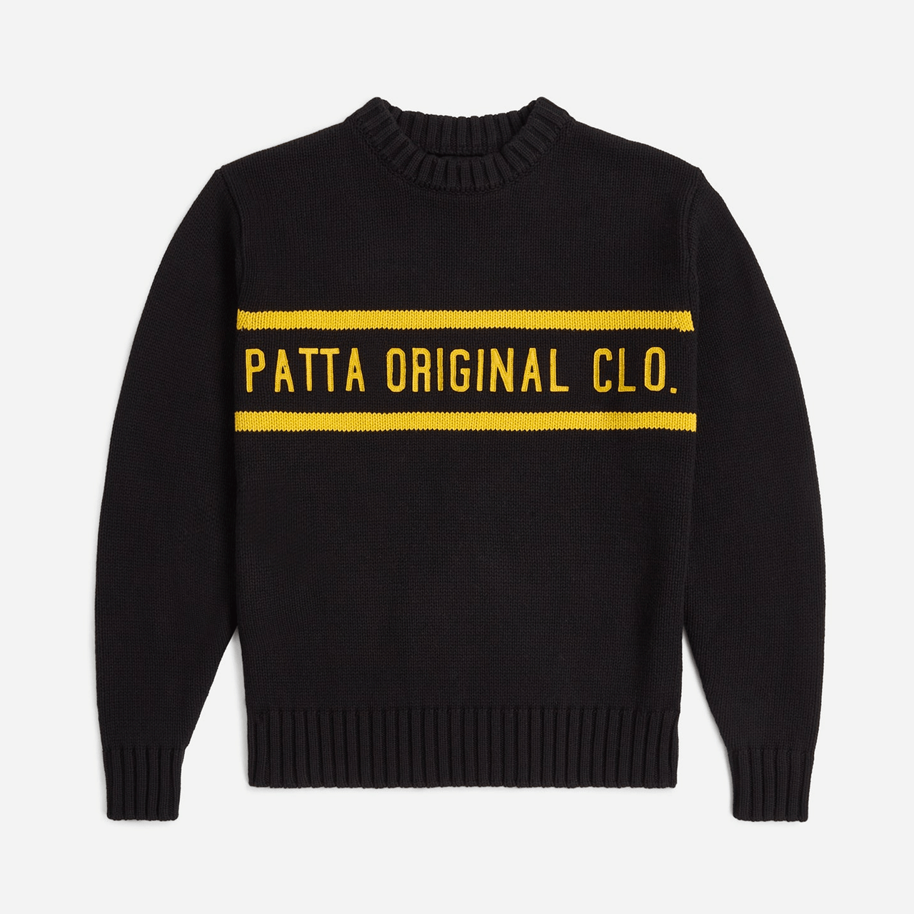 Patta Original Clothing Knitted Jumper - Black