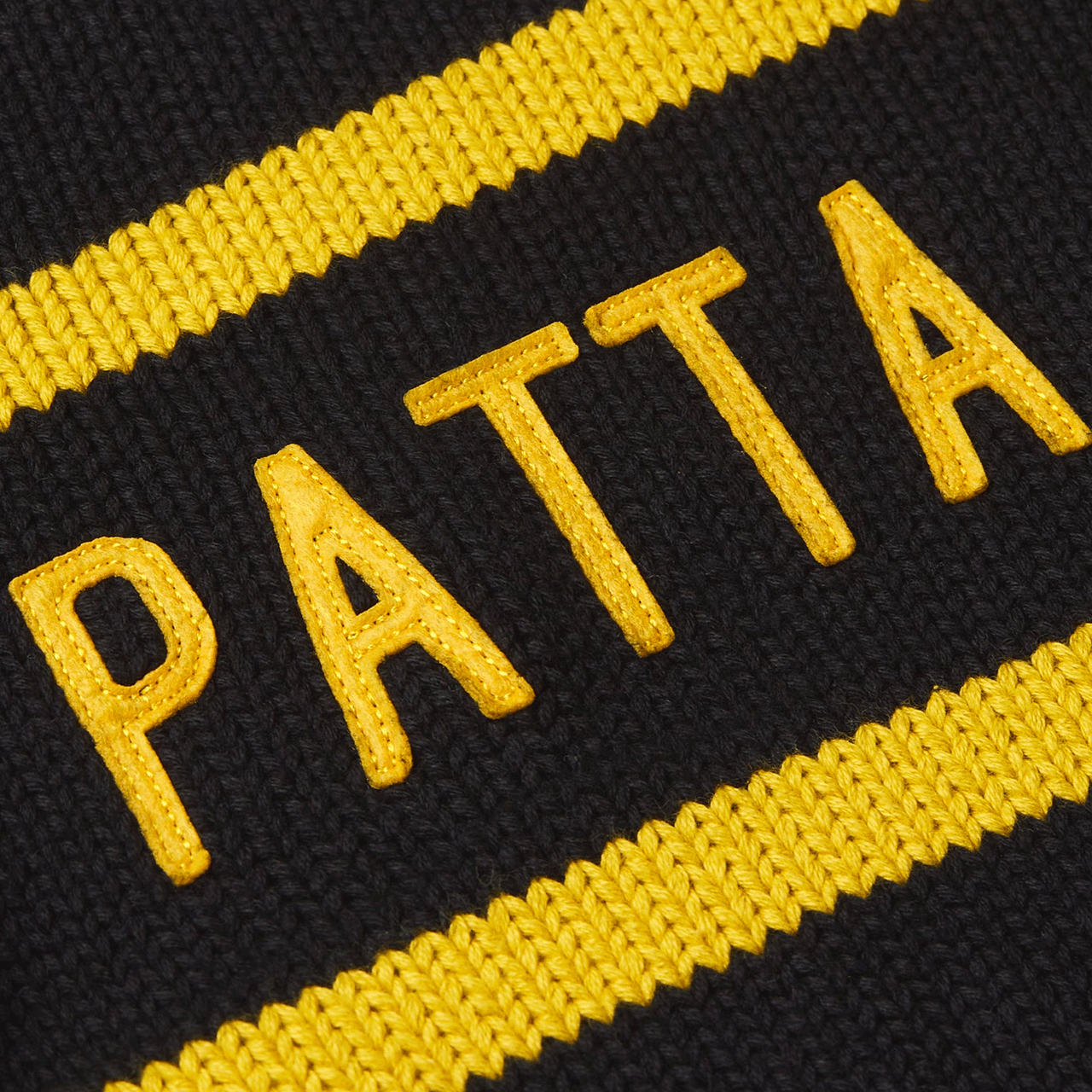 Patta Original Clothing Knitted Jumper - Black