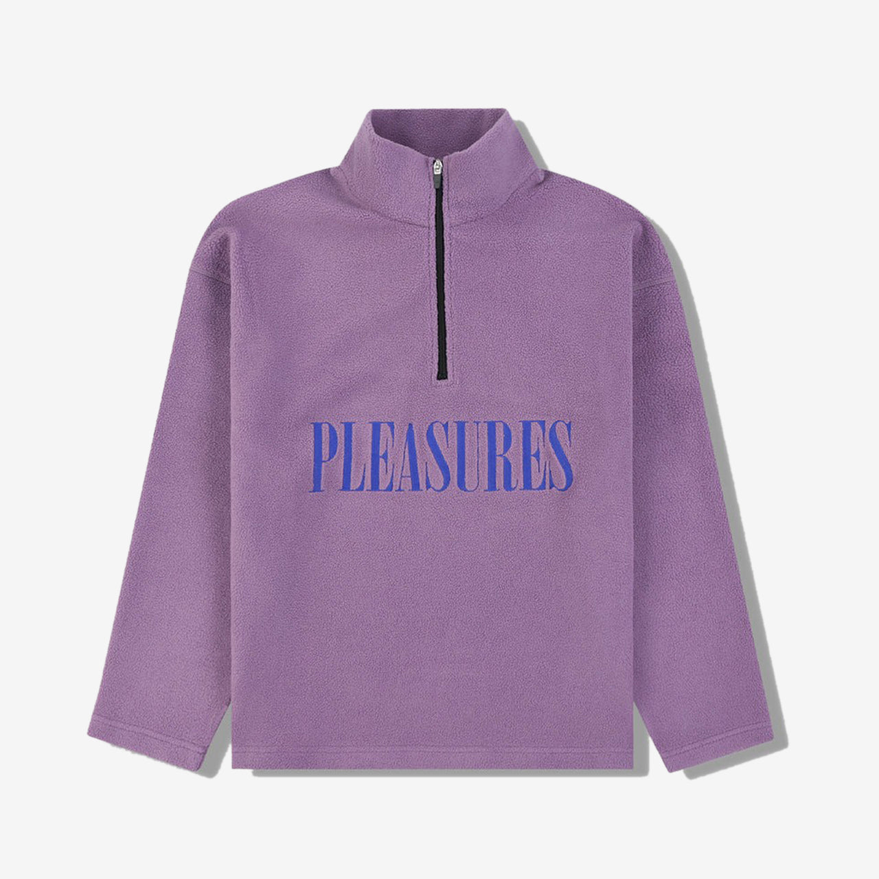 Pleasures Onyx Half Zip Polar Fleece - Lilac