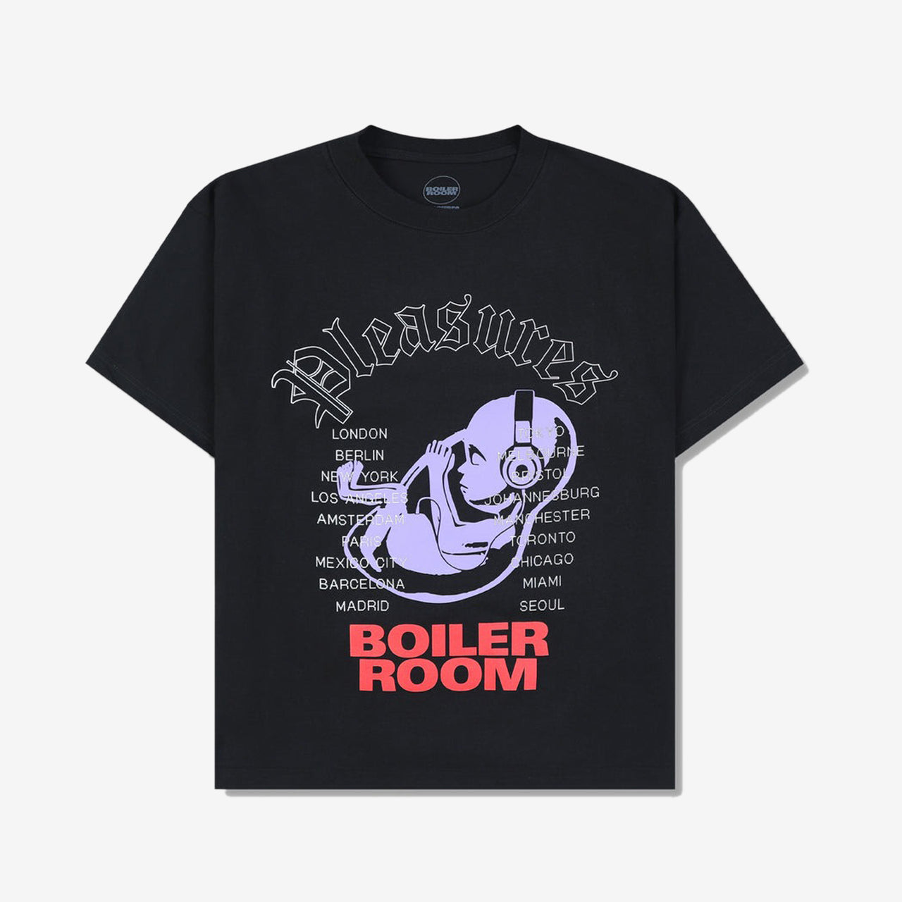 Pleasures Headphone T-Shirt - Black