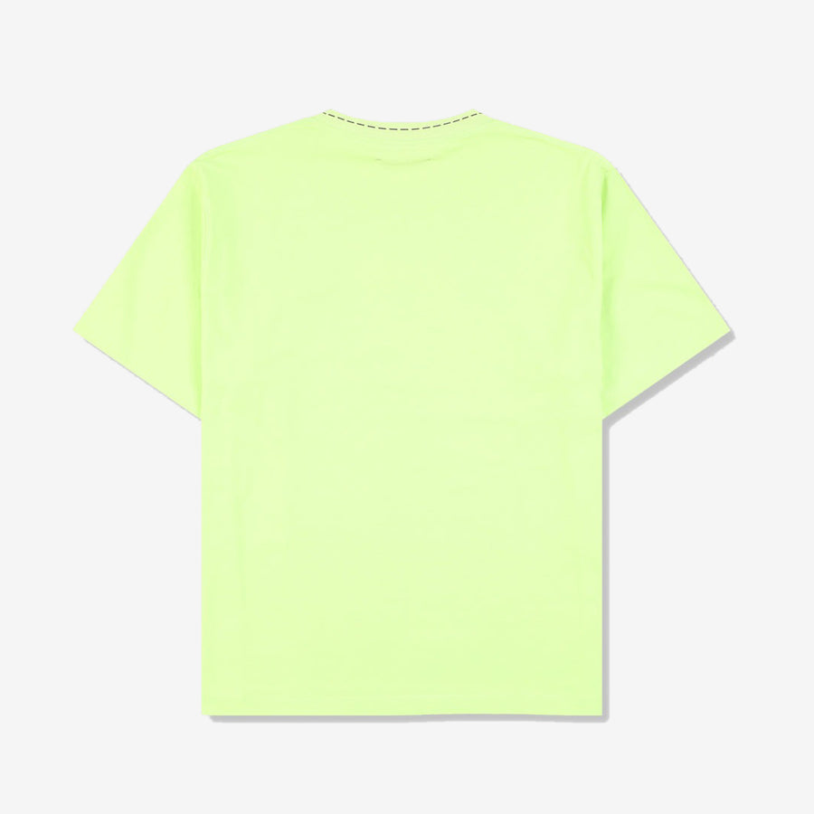 Pleasures Cut Here Heavyweight T-Shirt - Lime secondary