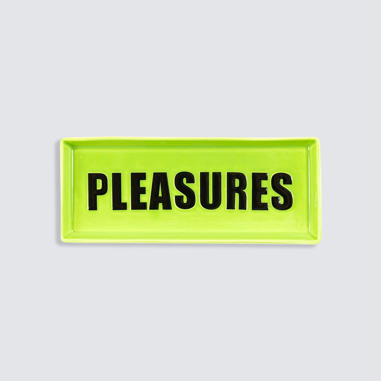 Pleasures Ceramic Tray - Green