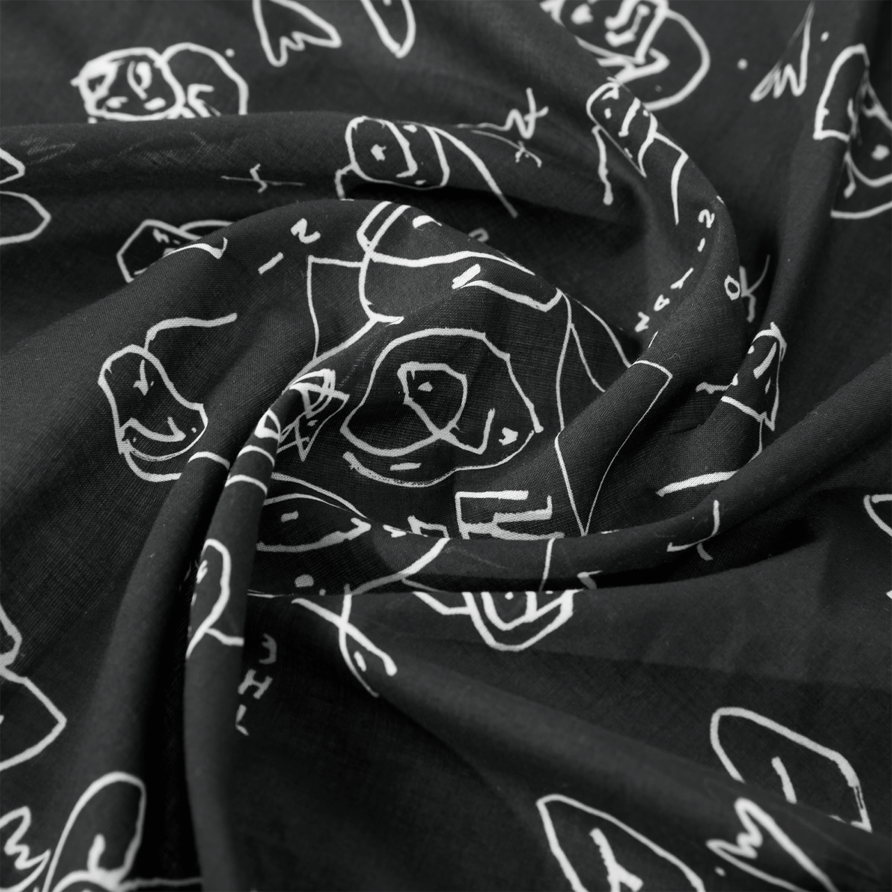 Polar Skate Bandana - Black