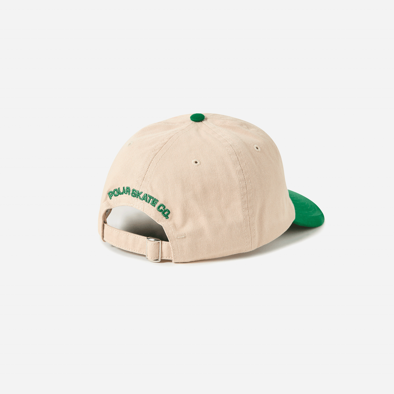 Polar Skate Sai Cap / Stroke Logo - Ecru Green