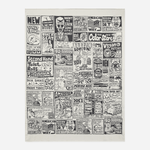 Polar Skate Picnic Blanket - Newspaper