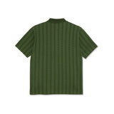 Road Zip Polo Shirt - Dark Green