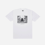 Warning SS Tee - White