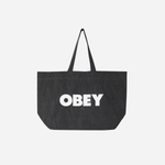 Pigment Dyed Tote Bag - Black