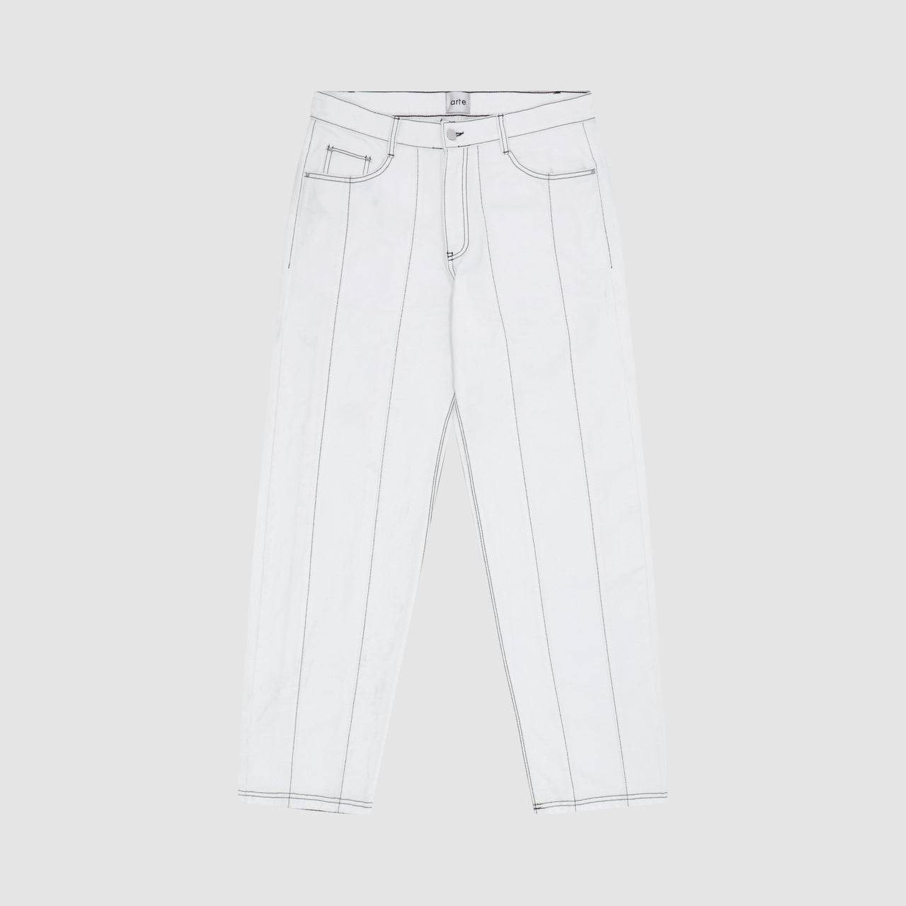 Pantalon Poage Detail - White