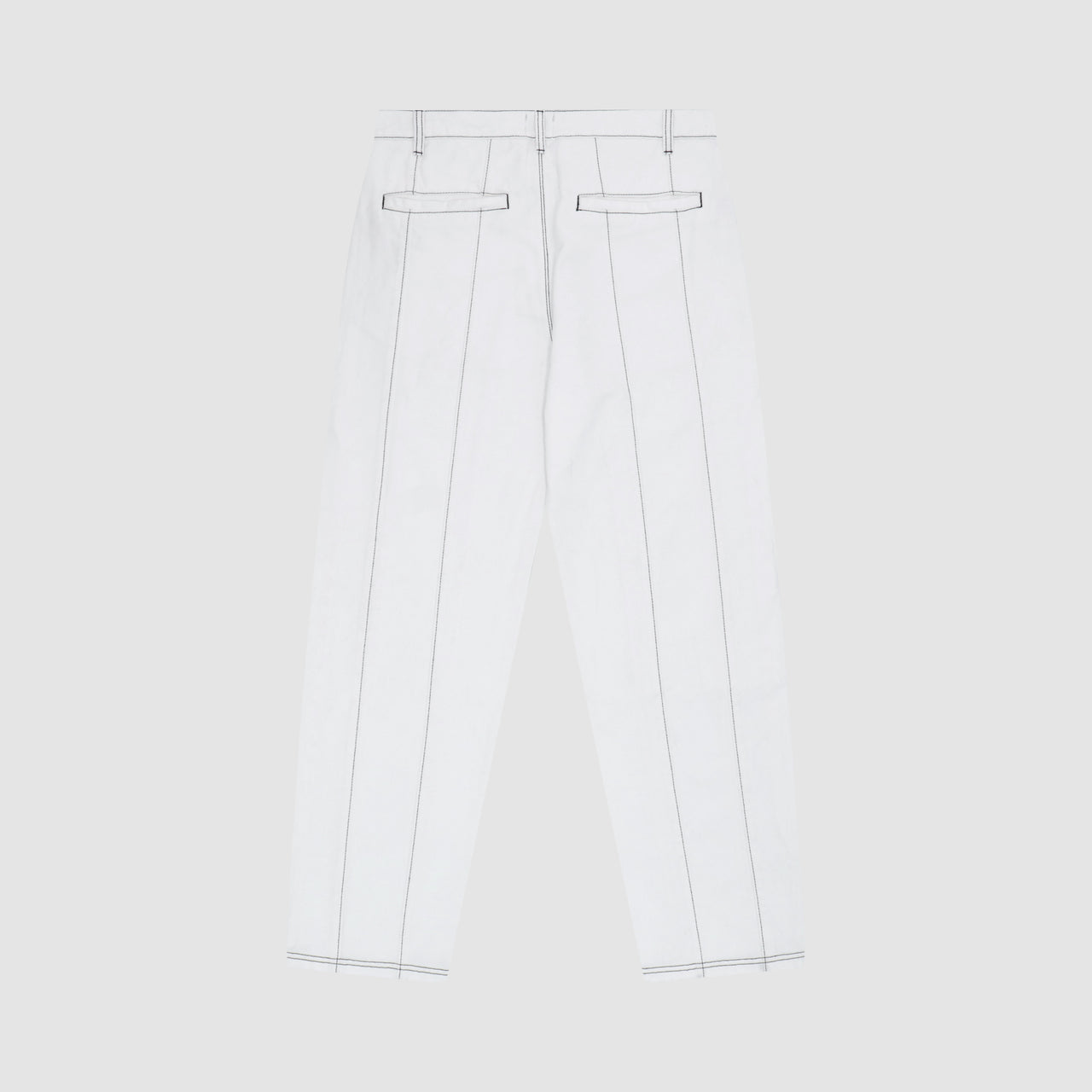 Pantalon Poage Detail - White