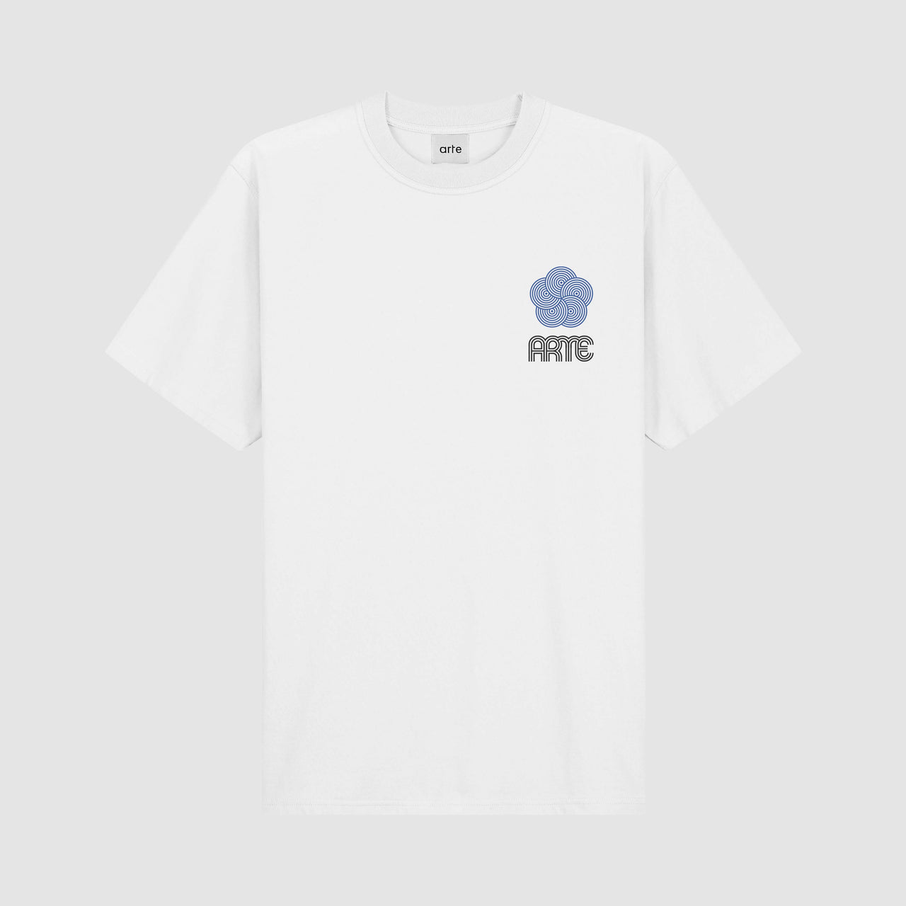 Teo Circle Flower T-shirt - White