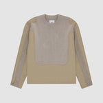 Kris Contrast Sweater - Cream