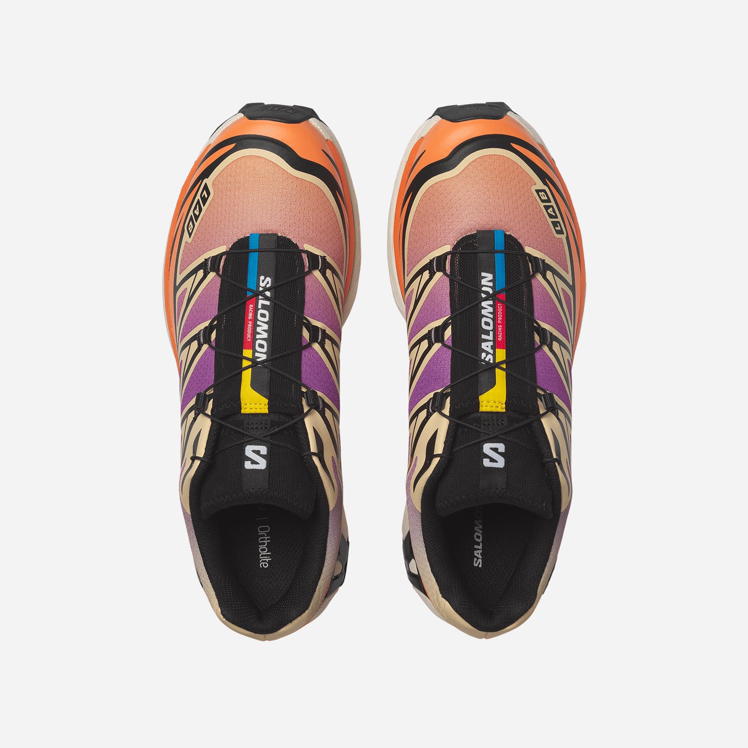 Salomon XT-6 - Black / Almond Cream / Dragon Fire – La Plage