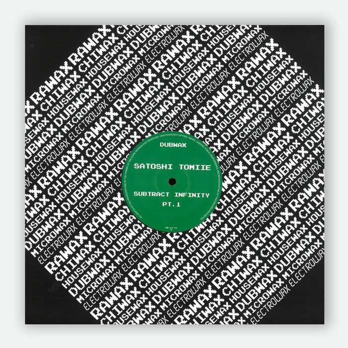 Vinilo Satoshi Tomiie - Subtract Infinity Part 1