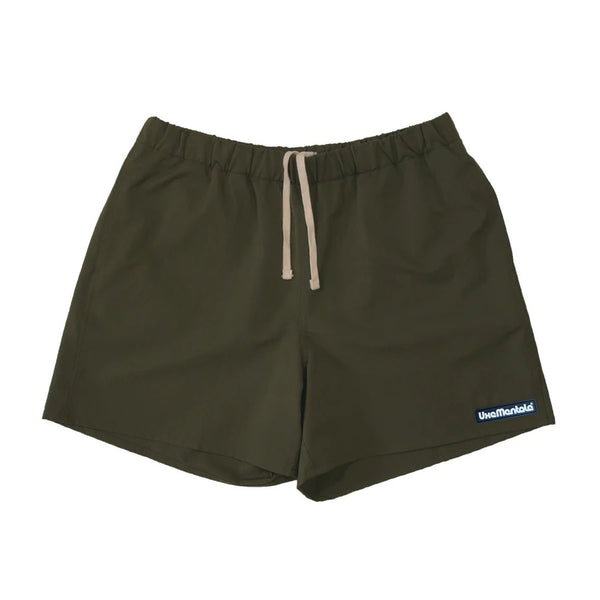 Uxe Mentale Econyl Nylon Shorts - Olive
