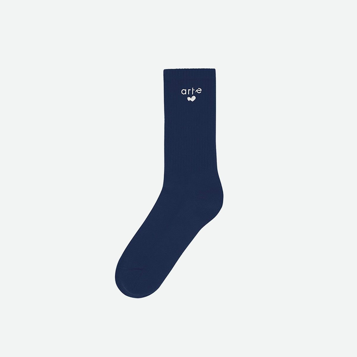 Arte Heart Logo Socks - Navy