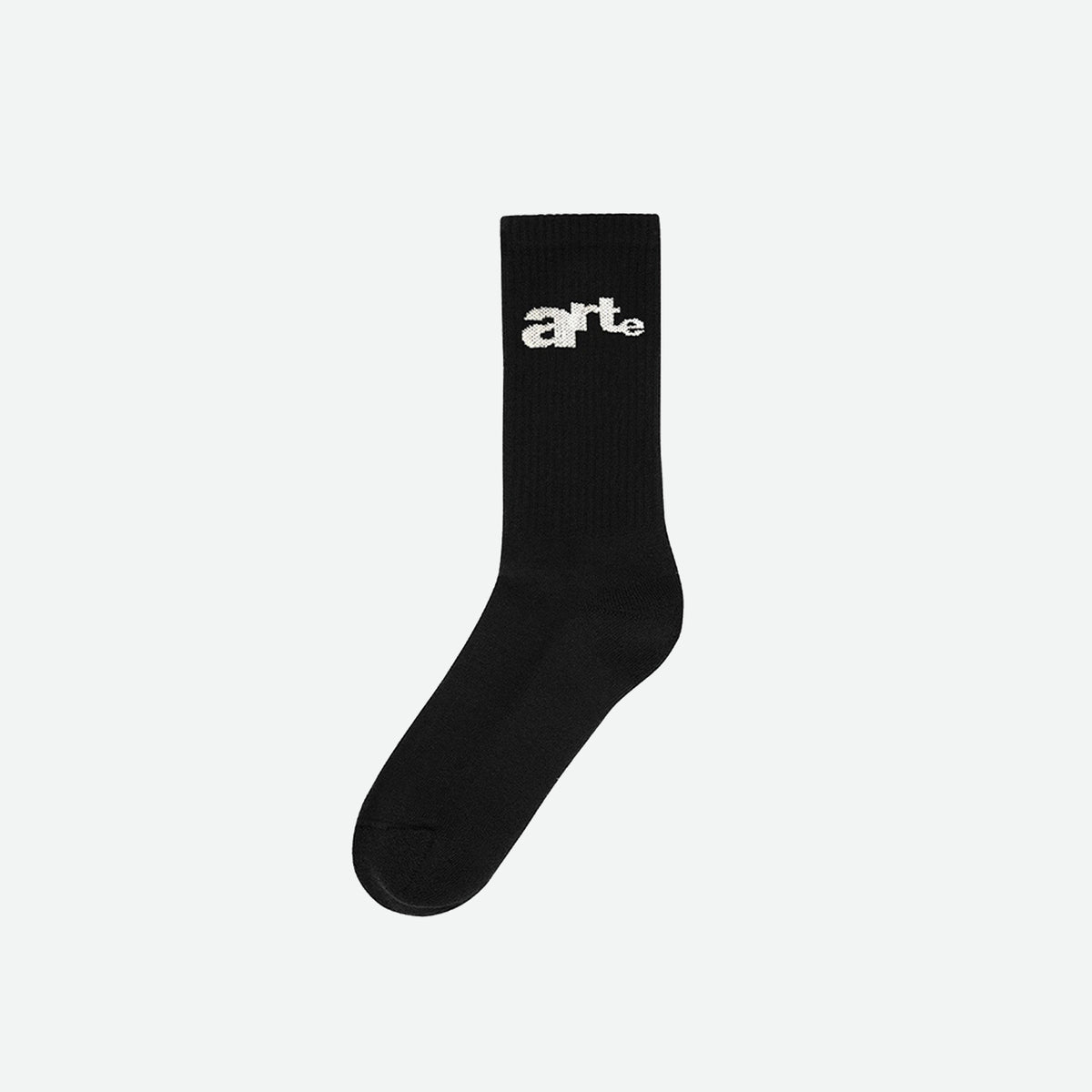 Arte Big Logo Socks - Black