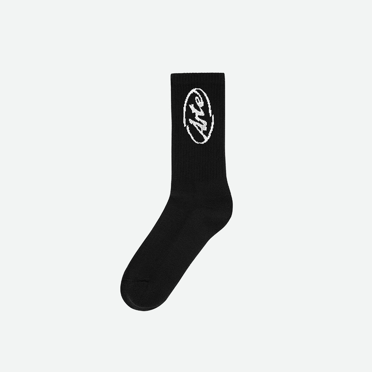 Arte Circle Logo Socks - Black