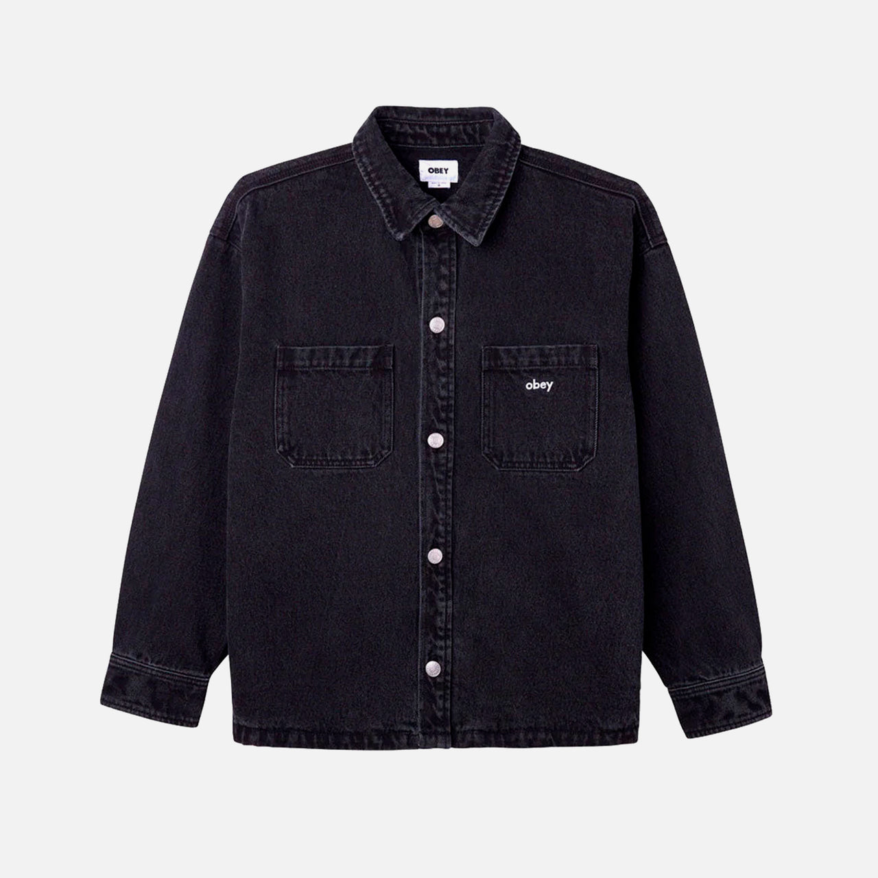 Winston Shirt Jacket - Faded Black