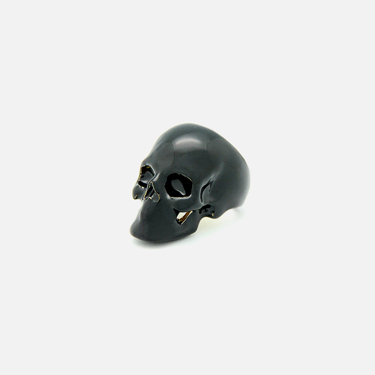 Anillo Calavera Negro