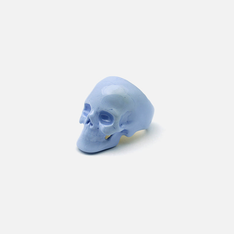 Anillo Calavera Pantone Serenity