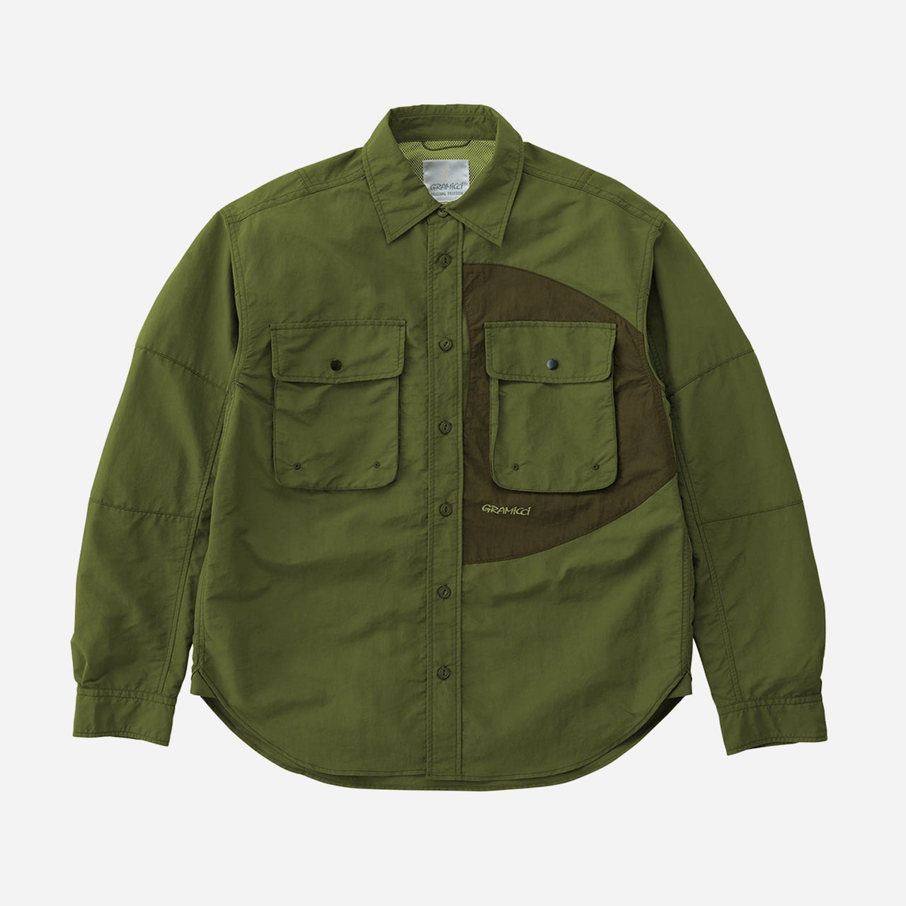 Gramicci Nylon Brentwood Shirt - Olive