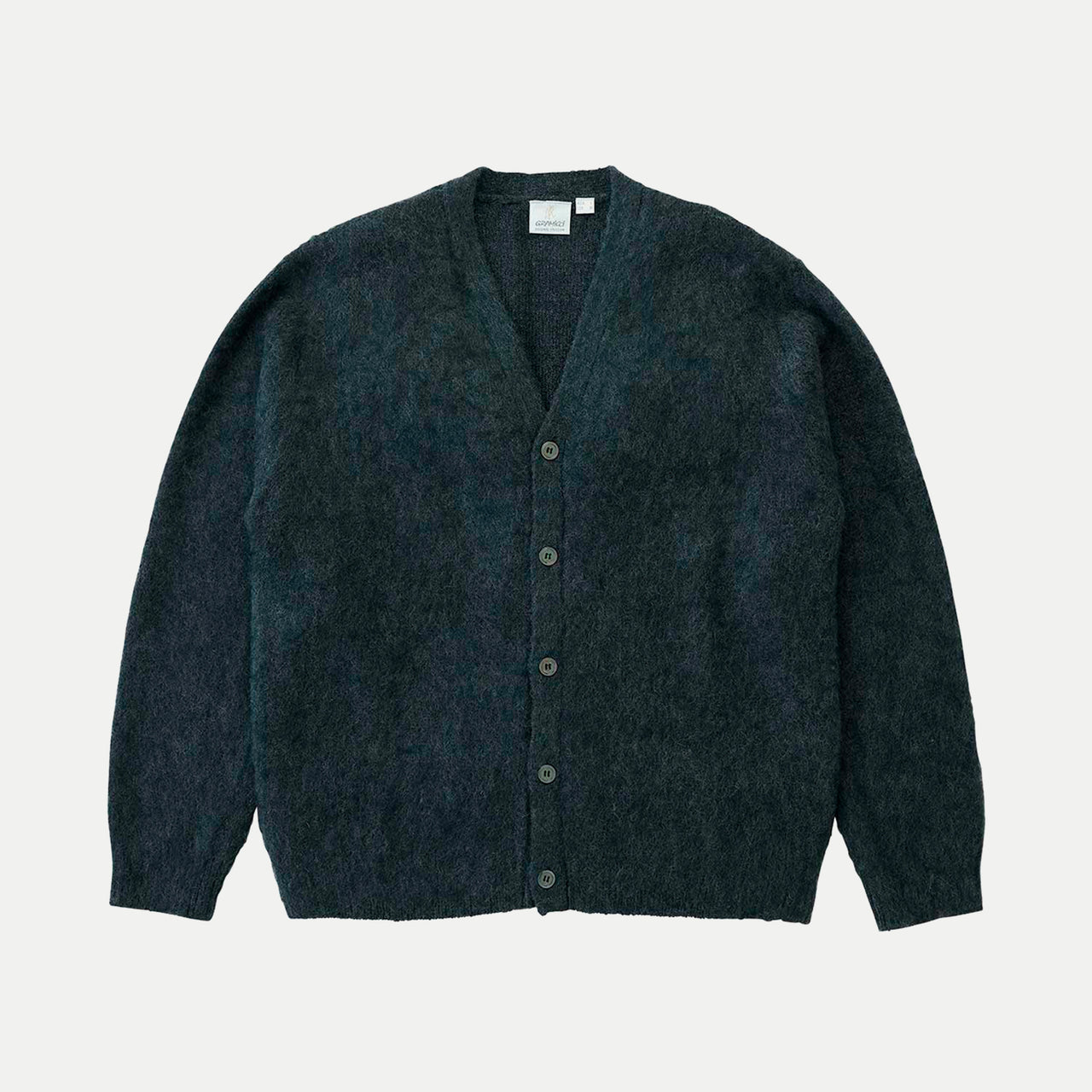 Gramicci Mohair Cardigan - Charcoal