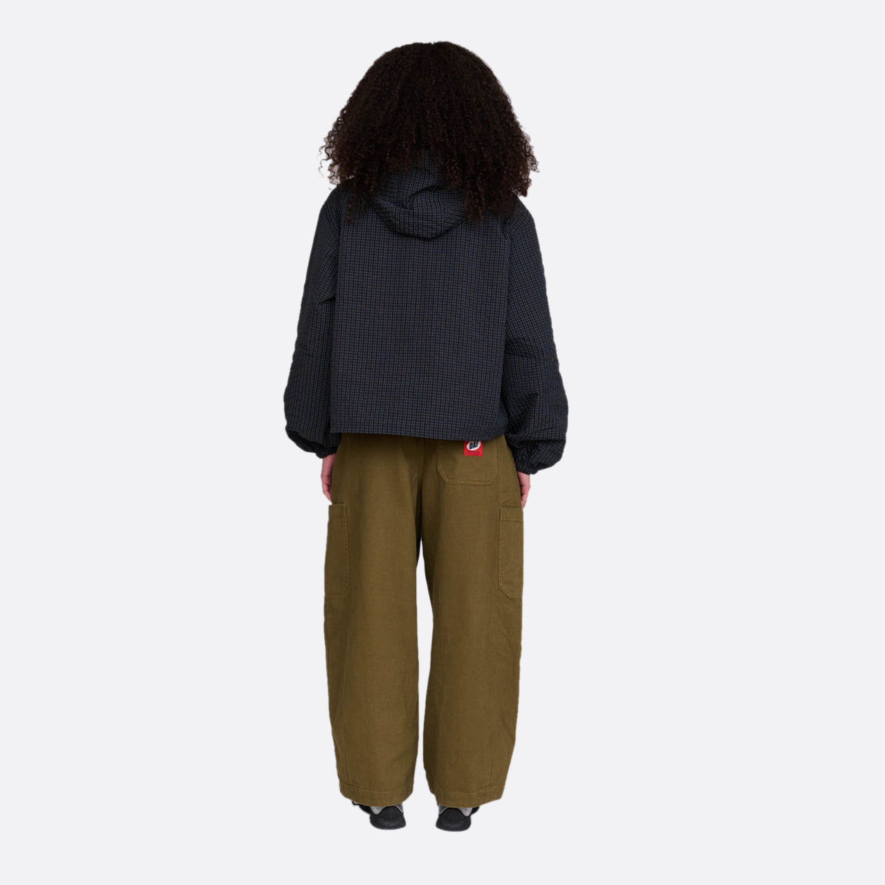 Lazy Oaf Checkmate Anorak Blue