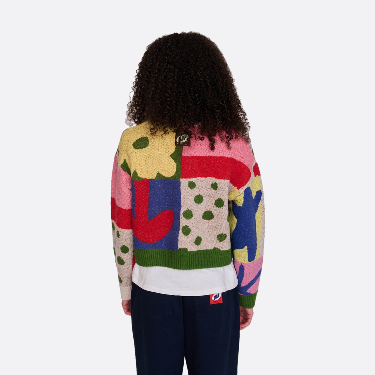 Lazy Oaf Abstract Cardigan