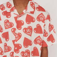 Happy Heart Bowling Shirt