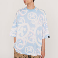 Drippy Spray Face Oversized T-Shirt