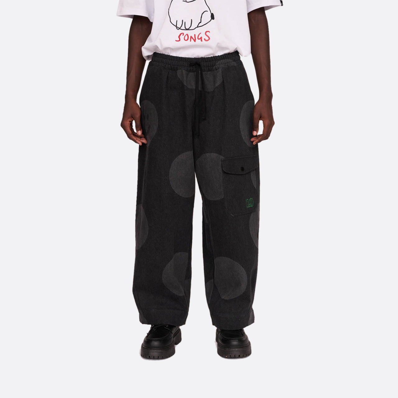 Lazy Oaf Denim Polka Barrel Pants