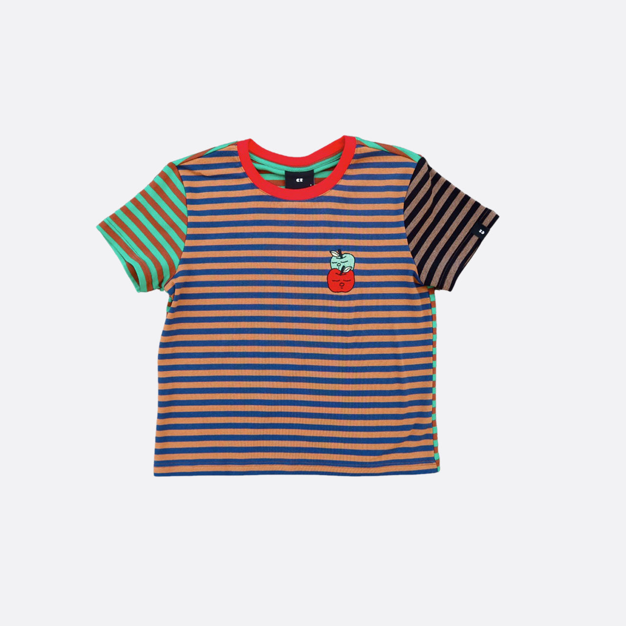 Lazy Oaf Stripey Fitted Tee