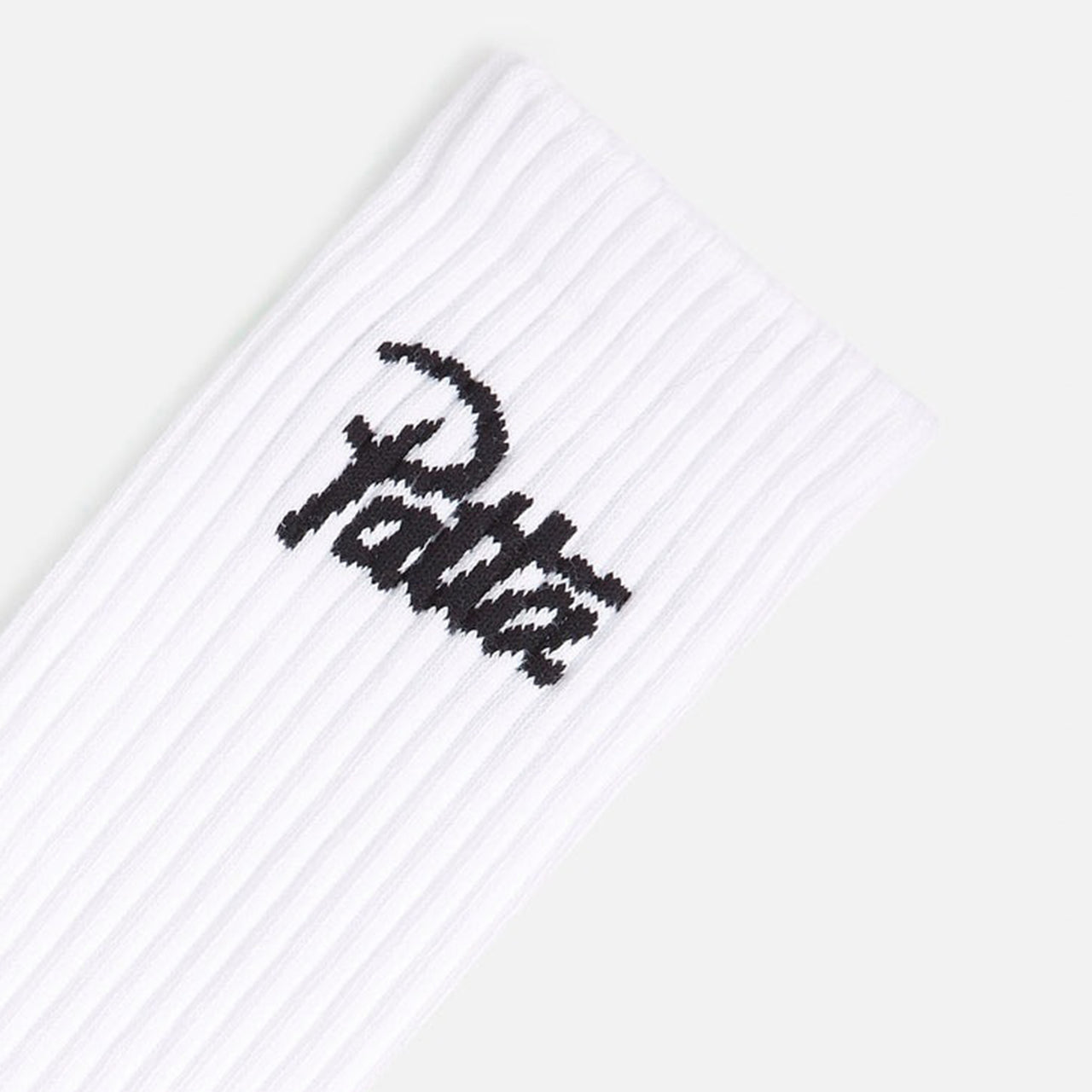 Patta Script Logo Sport Socks (2-Pack) - White