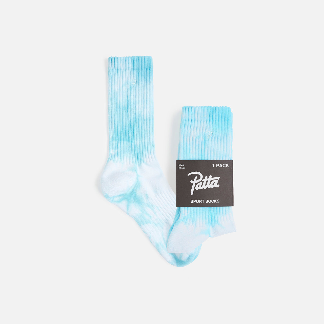 Patta Tie Dye Script Logo Sport Socks - Multi