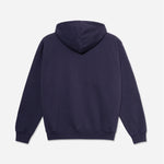 Dave Hoodie / Drip Logo - Dark Violet