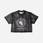 Obey Rose Mesh Top - Black